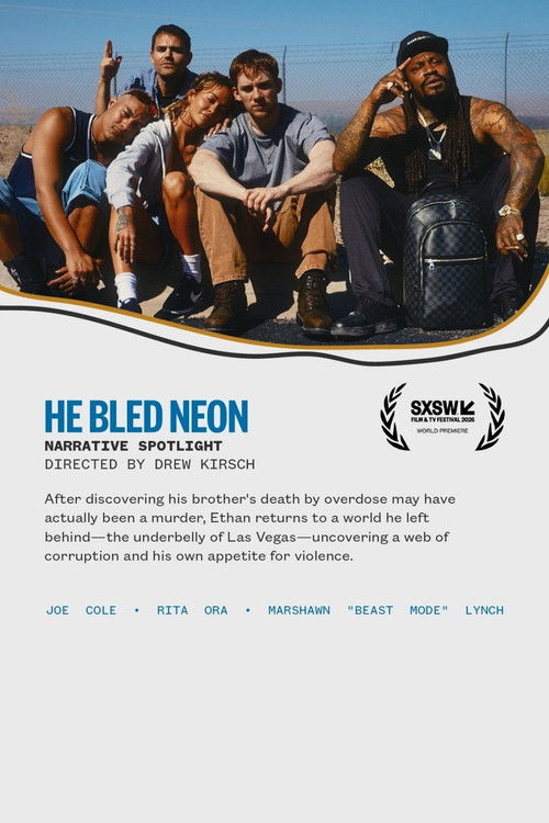 He Bled Neon (2026) poster