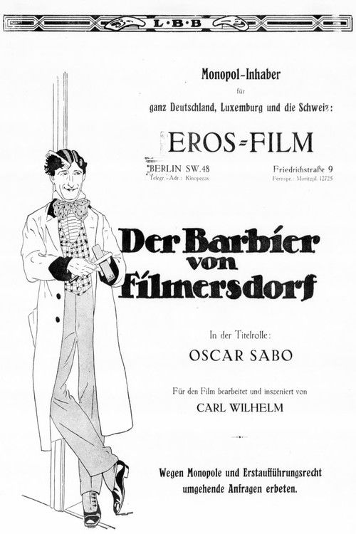 Der Barbier von Filmersdorf (1915) poster