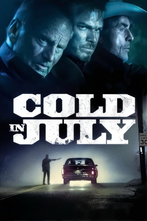Cold in July (2014) poster