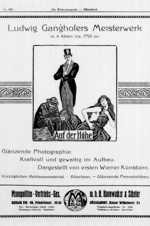 Auf der Höhe (1916) poster