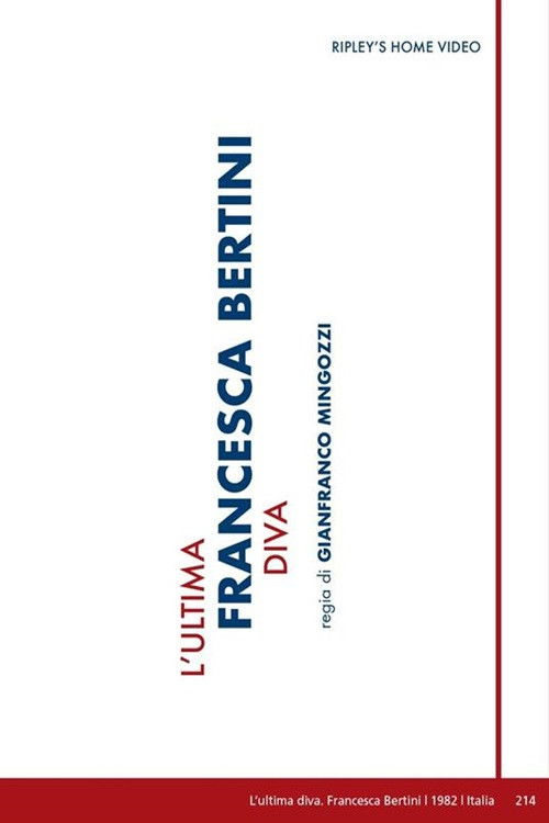 The Last Diva (1982) poster