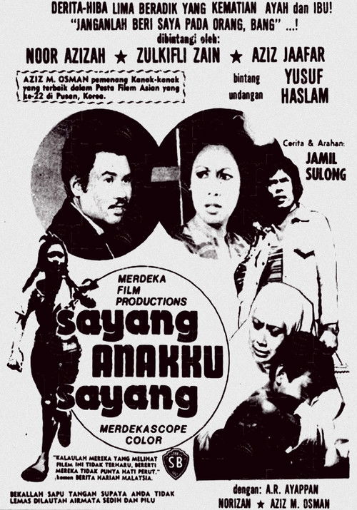 Sayang Anakku Sayang (1976) poster