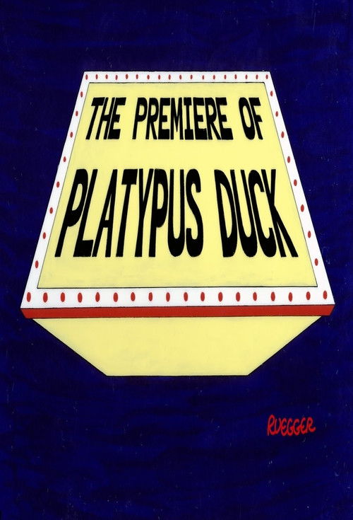 The Premiere of Platypus Duck (1976) poster