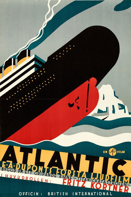 Atlantic (1929) poster