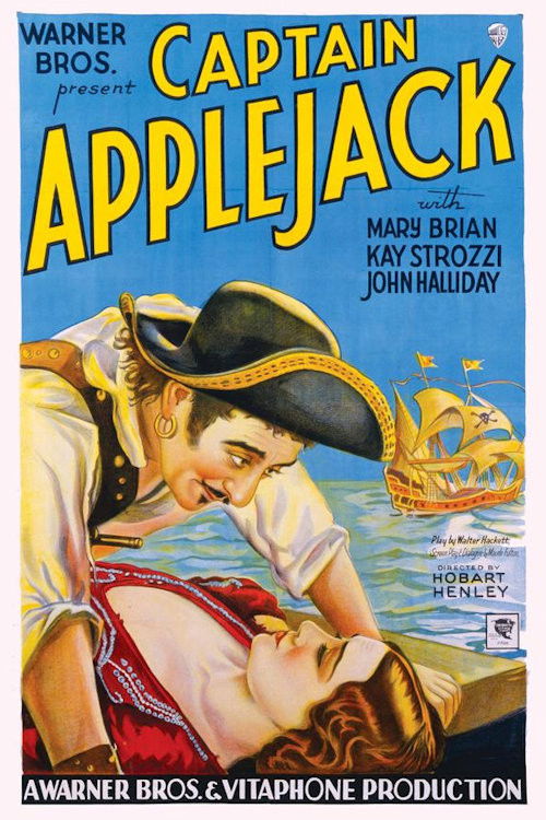 Captain Applejack (1931) poster