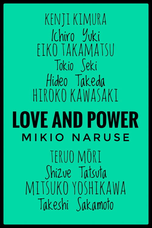 Love and Power (1930) poster