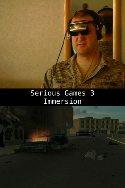 Serious Games 3 – Immersion (2010) poster