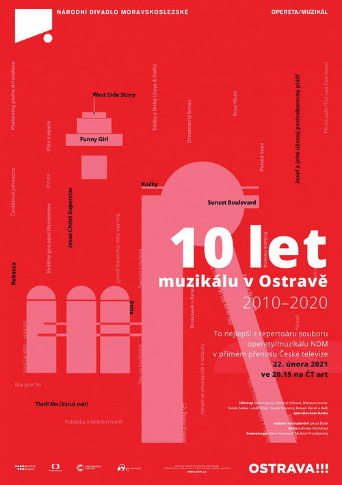 10 let muzikálu v Ostravě (2021) poster