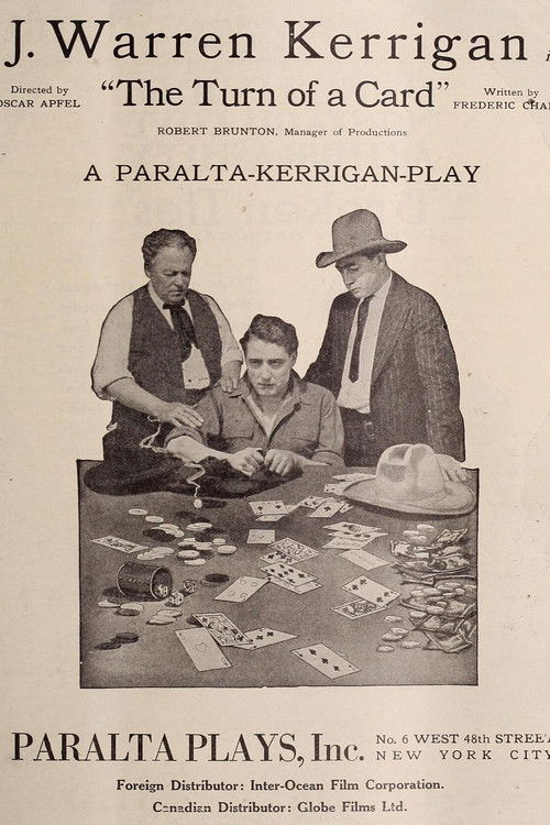 The Turn of a Card (1918) poster