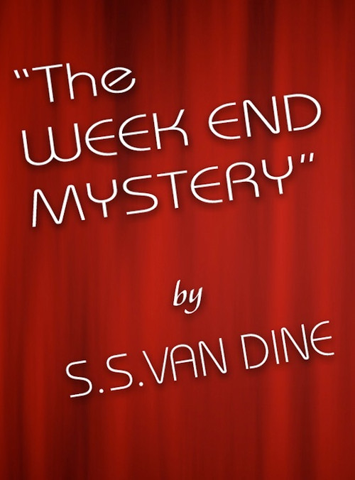 The Week End Mystery (1931) poster