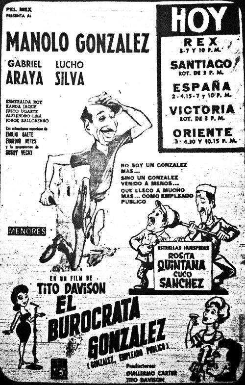 El burócrata González (1964) poster