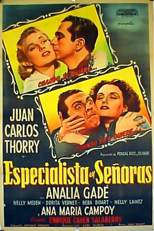 Especialista en señoras (1951) poster