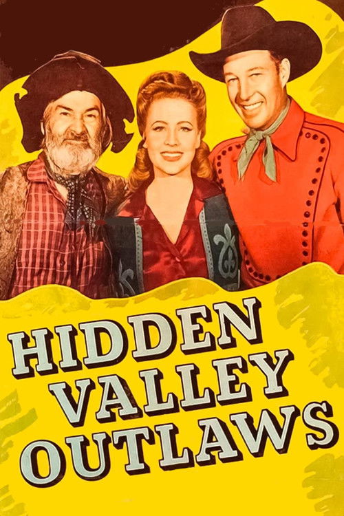 Hidden Valley Outlaws (1944) poster