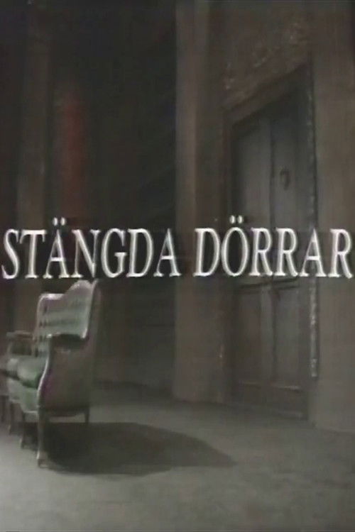 Stängda dörrar (1981) poster