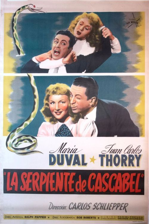 La serpiente de cascabel (1948) poster