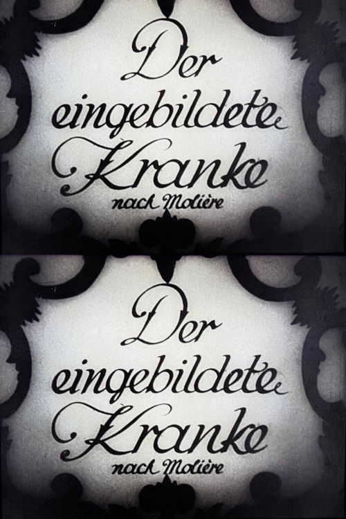 Der eingebildete Kranke (1935) poster