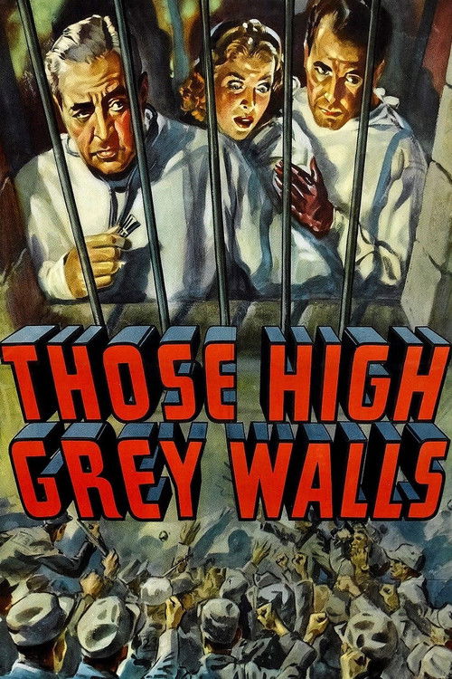Those High Grey Walls (1939) poster