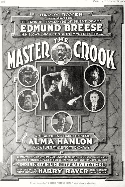 The Master Crook (1918) poster