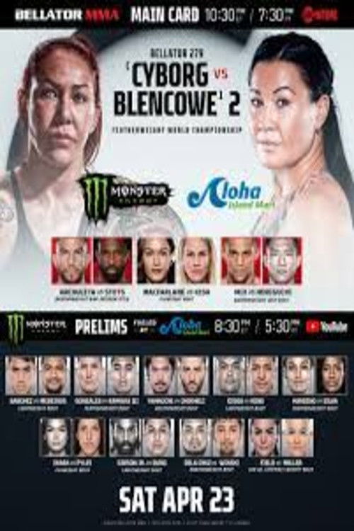 Bellator 279: Cyborg vs. Blencowe 2 (2022) poster