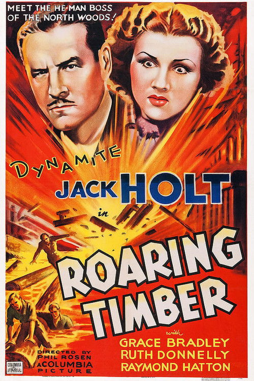 Roaring Timber (1937) poster