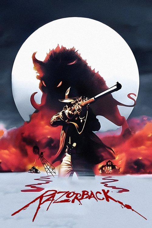Razorback (1984) poster