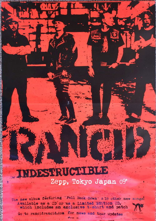 Rancid: Zepp Tokyo Japan (2009) poster