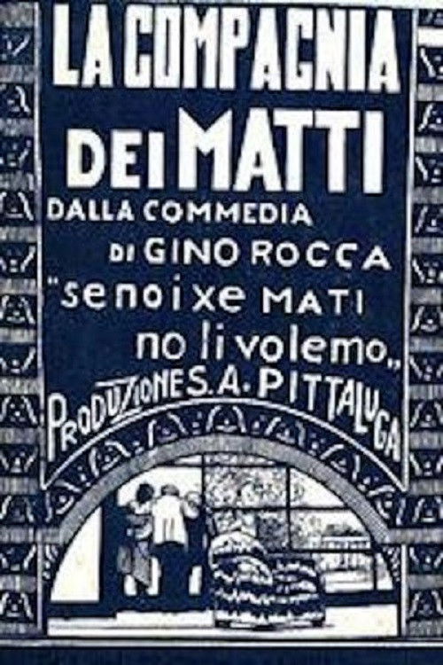 La compagnia dei matti (1928) poster