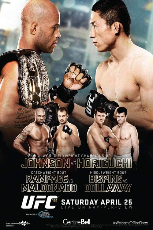 UFC 186: Johnson vs. Horiguchi (2015) poster