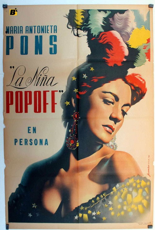 La niña popoff (1952) poster
