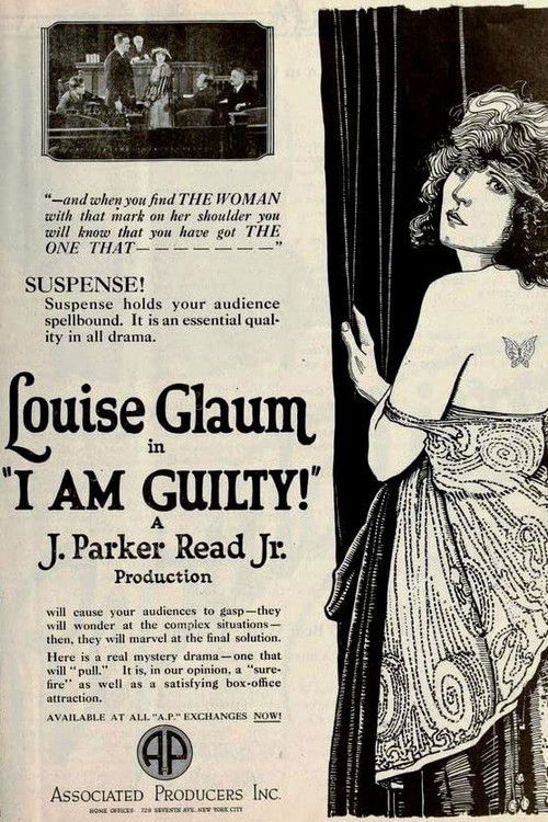 I Am Guilty (1921) poster