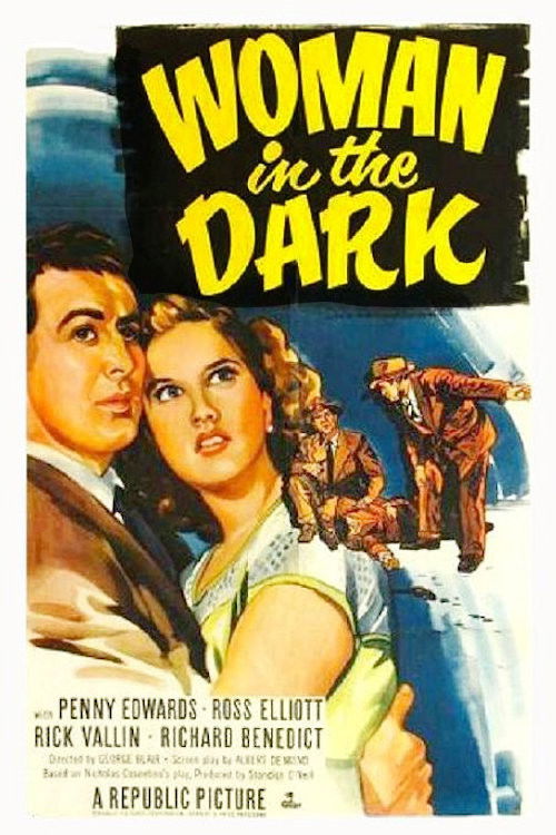 Woman in the Dark (1952) poster