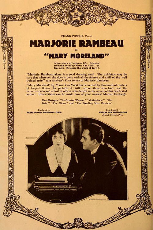 Mary Moreland (1917) poster