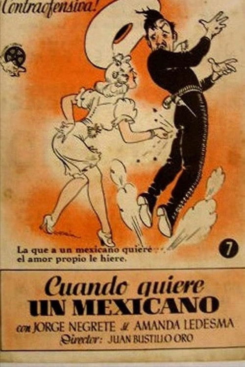 Cuando quiere un mexicano (1944) poster