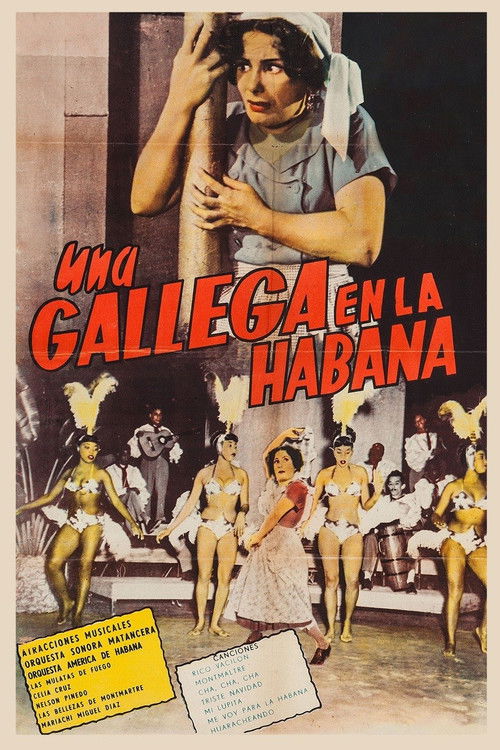 Una gallega en La Habana (1955) poster