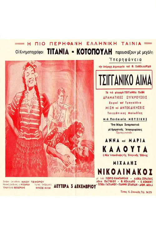 Gypsy Blood (1956) poster