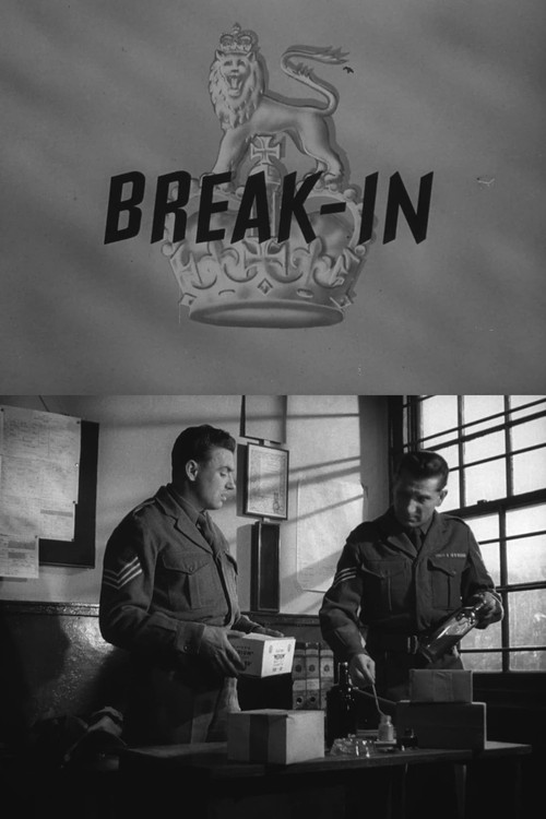 Break-In (1956) poster