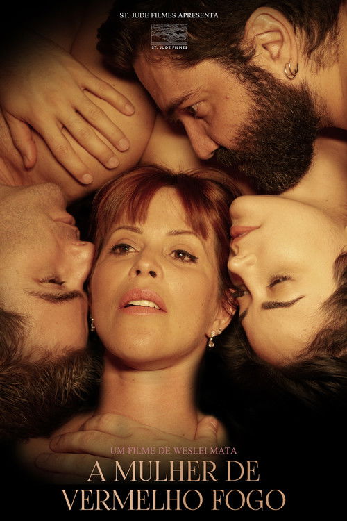 A Mulher de Vermelho Fogo (2022) poster