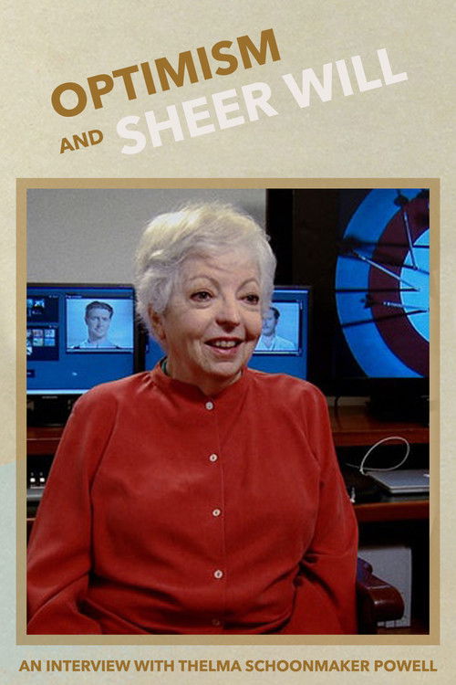 Optimism and Sheer Will (2012) poster