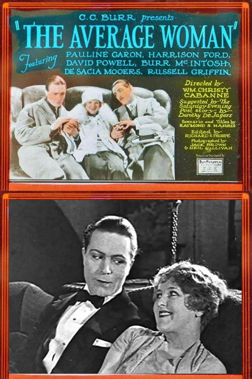 The Average Woman (1924) poster