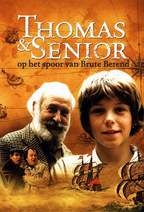 Thomas en Senior op het Spoor van Brute Berend (1985) poster