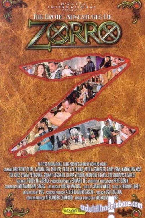 The Erotic Adventures of Zorro (1996) poster