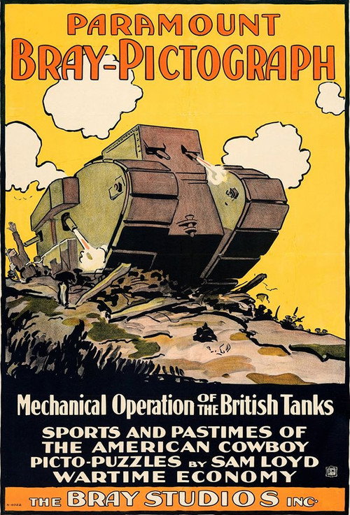 Mechanical Operation of British Tanks (1917) poster