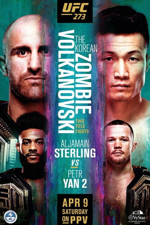 UFC 273: Volkanovski vs. The Korean Zombie (2022) poster