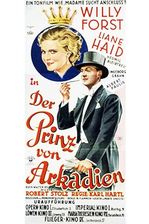 Der Prinz von Arkadien (1932) poster