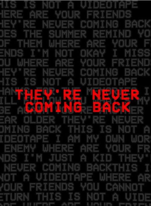 They're Never Coming Back (2021) poster