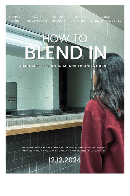 How to Blend In (2024) poster