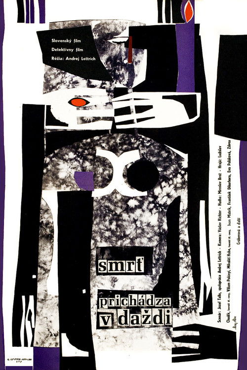 Smrť prichádza v daždi (1966) poster