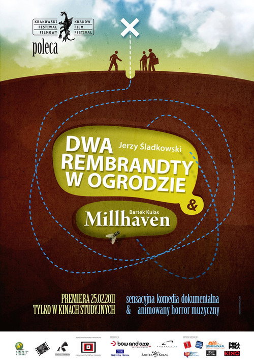 Dwa Rembrandty w ogrodzie (2011) poster