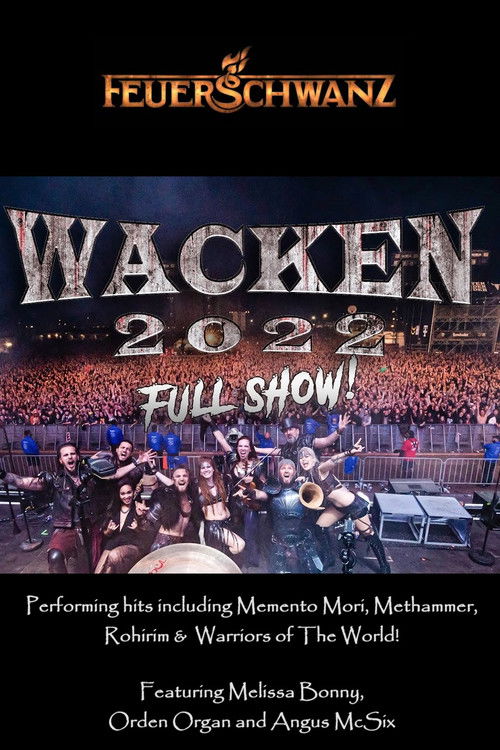 Feuerschwanz Live In Wacken (2022) poster