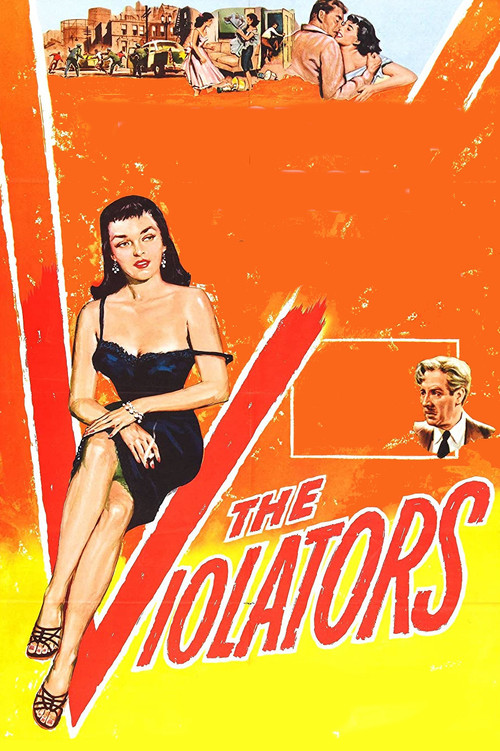 The Violators (1957) poster